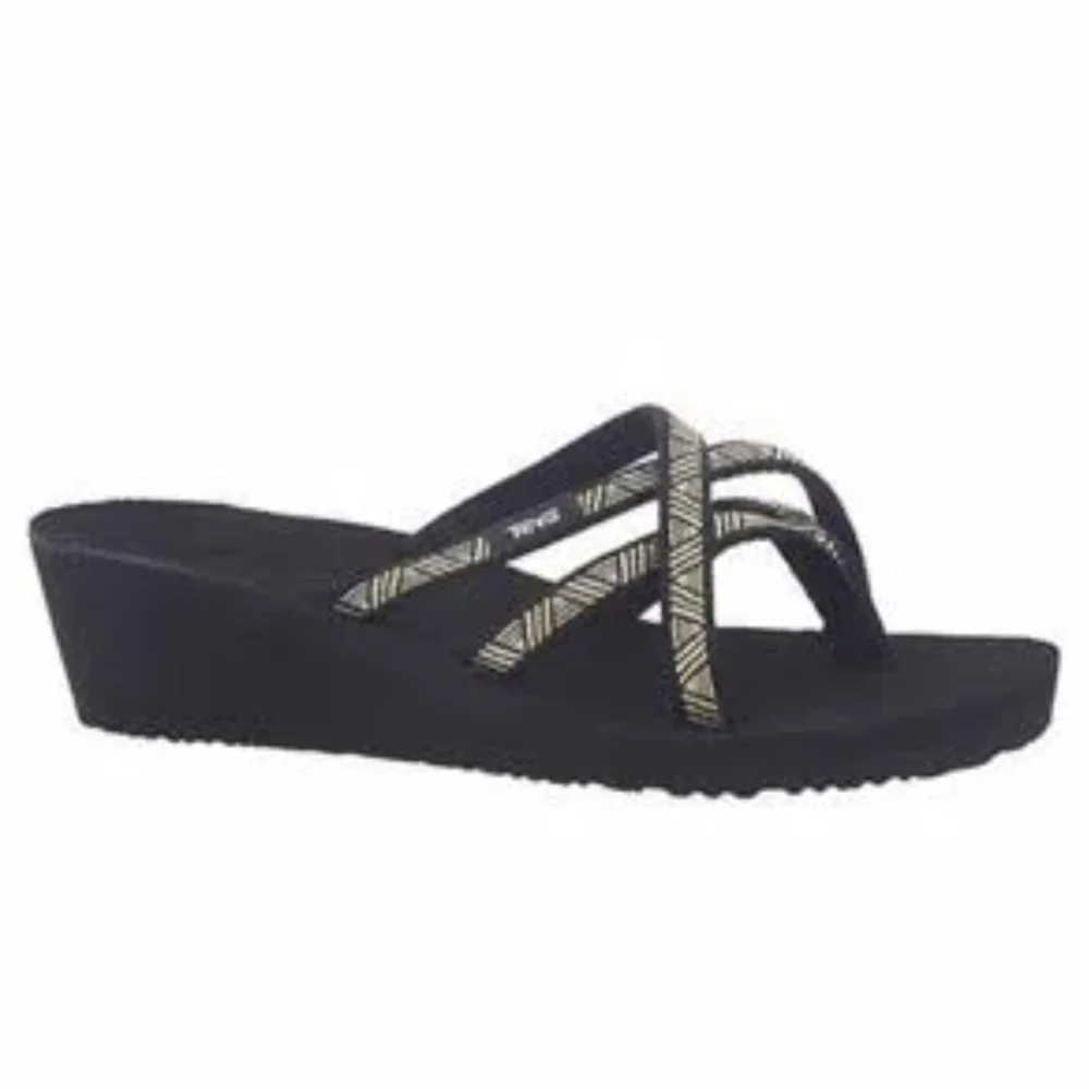 Teva Women Comfort Wedge Sandals shoes sz 11B